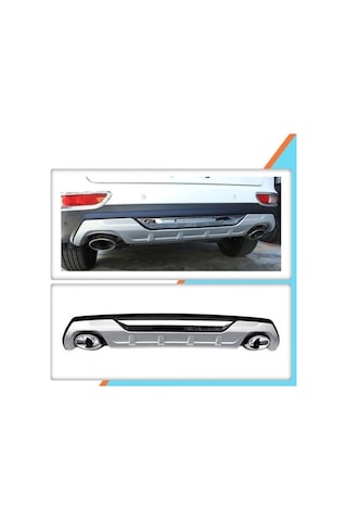 Kia Sportage 2016 2018 Egsoz Görünümlü Difüzör Ön Arka Difüzör