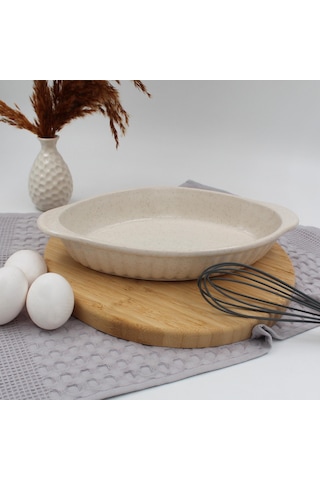 Arna Seramik Fırın Kabı Yanmaz Yapışmaz 33 Cm
