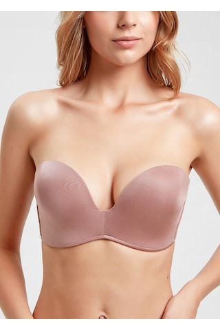 Suwen Hand Up Straplez Sütyen Sw8425100 Vizon