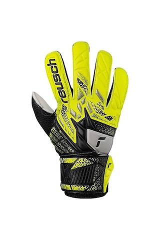 Attrakt Solid Çocuk Kaleci Eldiveni Kemiksiz 5572515-7752-8 Neon Sarı