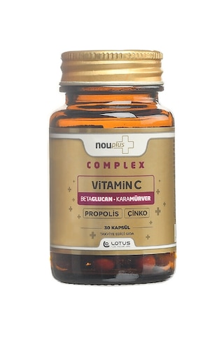Nouplus Complex Takviye Edici Gıda 30 Kapsül