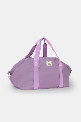 İcone Bag Icone Mat İçin Fermuar Kapamalı Yoga, Pilates, Fitness ,gym Spor Çantası Lila