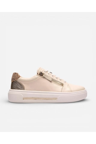 Clarks Hollyrose Zip Cream Multi Kadın Krem Günlük Ayakkabı 26185914 Krem