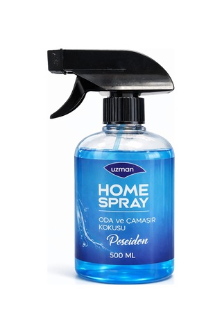 Uzman Home Spray Posedion Oda Spreyi - Çamaşır Kokusu 500 Ml 15 Adet Ev, Ofis, Araç Okyanus