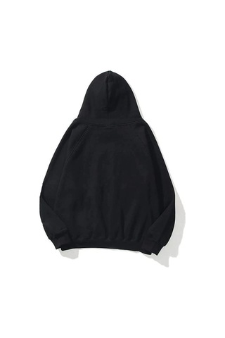 Kawear Unisex Kedi Baskılı Sweatshirt Siyah SIYAH