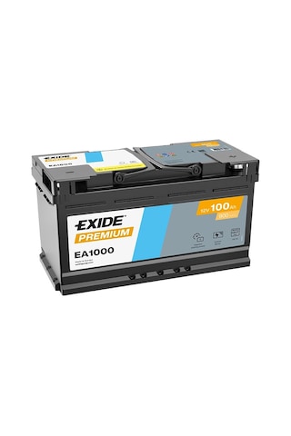 Exıde Ea1000 12v 100ah 900a Premıum Akü Üretim Tarihi:2025