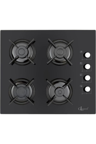 Gl General GLO 205CS Bask 60 CM Cam Ankastre Ocak