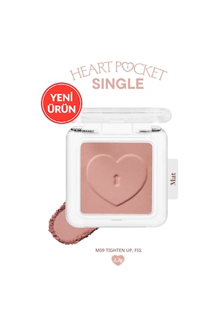 Peripera Heart Pocket Single M09 Tighten Up Fig M09 Tighten Up Fig