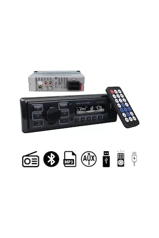 Sh Carstar Cs-970 Çift Usb/sd/fm/aux/bluetooth Kumandalı Oto Teyp 4x60 Watt Najmaddin