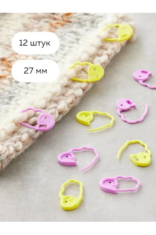 Clover Örgü İçin Dalgalı İşaretler Seti 325851511