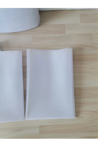 5 Adet Beyaz 100x300 Kristal Tül Düğün Bohça Süsü Nikah Bohça Süsü Nişan Bohça Süsleme Tülü