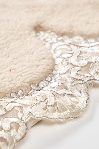 Zara Oval 2 Parça Banyo Takımı Cappuccino