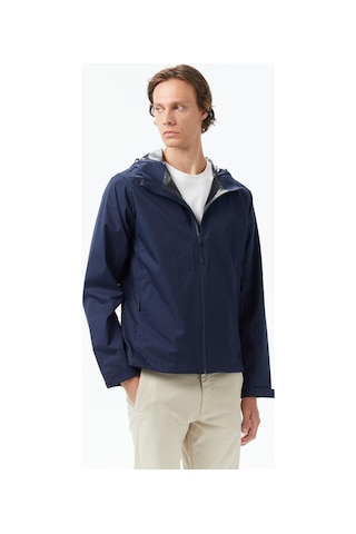 Erkek Lacivert Regular Fit Yağmurluk-11479 4nv-lacivert