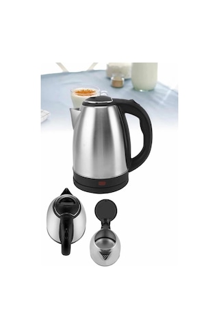 Mey İthalat Yeni Nesil Saplı Uzun Ömürlü Paslanmaz Çelik Su Isıtıcı Kettle Çok Renkli