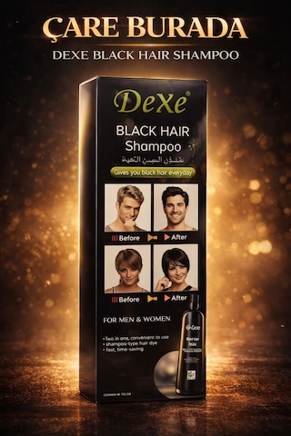 Dexe Siyah Şampuan 200 ML
