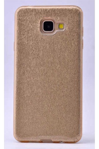 Galaxy Uyumlu A3 2017 Kılıf Zore Shining Silikon Gold