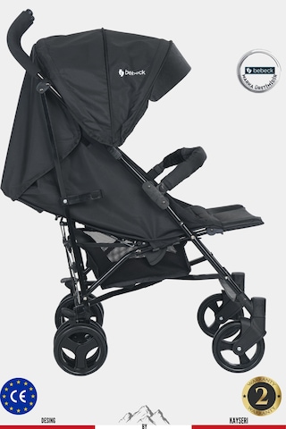 Accord Baston Bebek Arabası Siyah