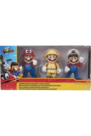 Ni Ntendo Super Mari O Mari O Odyssey Figür Set Lisanslı 3lü Pkt