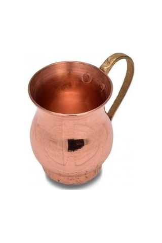 Turna Bakır Oyuncak Maşrapa 6 Cm Düz Kırmızı Turna5502-1