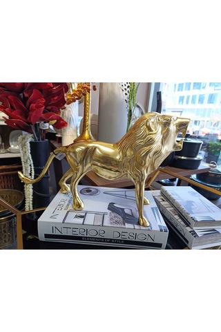 Lıon Dekor Gold 13x50x28 Cm 1 Adet