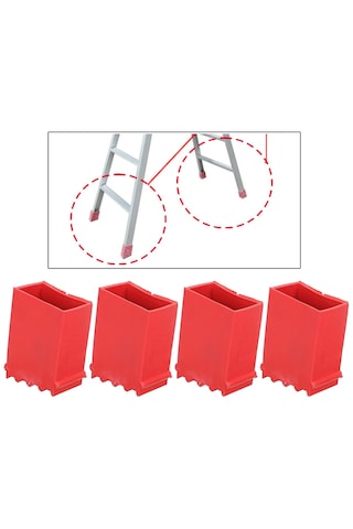 Homyl Çoğu Merdiven Için Uygun 4 Adet Ayak Pedleri 5cmx2.8cm