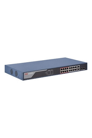 Hikvision Ds-3e1318p-eı 16 Ports Poe + 2x Gigabit Combo Port Smart Switch Hikvision Ds-3e1318p-eı 16 Ports Poe + 2x Gigabit Combo Port Smart Switch