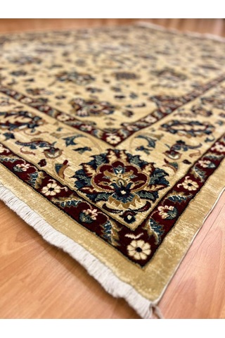 İran Çiçek Bahçesi 200 X 300 Yün Halı Bej