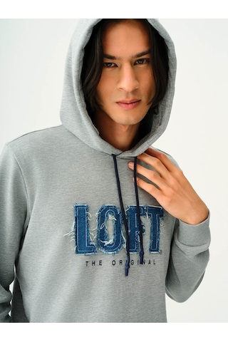 Loft Erkek Sweatshirt Gri Lf2037306 25kp69000101 P69200 Gri