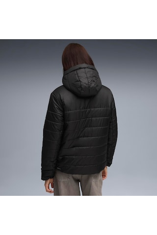 Puma Ess Hooded Padded Jacket Kadın Yetişkin Ceket Siyah
