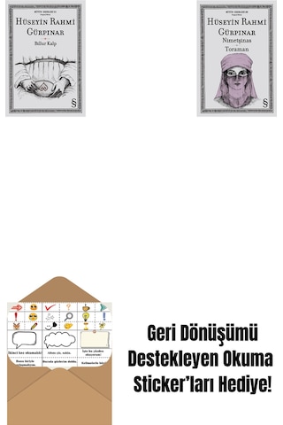 Billur Kalp + Nimetşinas - Toraman + Okuma Sticker'ları