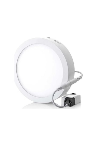 Sekatech Led Panel Aydınlatma 18w Yuvarlak Gün Işığı Sıva Üstü İç Mekan Genel