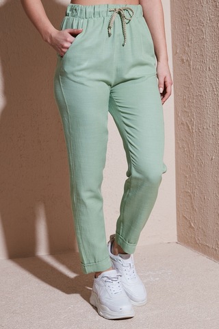 Fashion Friends Kadın Pantolon 24y0250k1 Yeşil