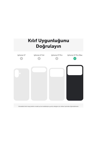 Apple İphone 17 Pro Max Uyumlu Kılıf Magring Standlı Silikon Kılıf Turuncu
