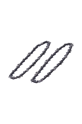 Ximistore9 4 İnç Mini Motorlu Testere İçin 2 Adet Değişim Zinciri - Isı İşlemeli Yarı Kesici, Pürüzsüz Kesim, Uzun Ömürlü Alyuminyum Çelik