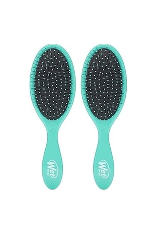Wet Brush Orijinal Detangler Saç Fırçası, Amazon Aqua- Ultra Yumuşak Intelliflex Kıllar - Dolaşık Açıcı Saç Fırçası Dolaşıklıklar - Tüm Saç Tipleri Islak Ve Kuru Saç - Kadın Ve Erkek 2'li