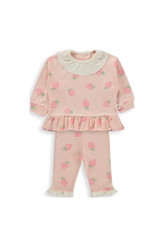 Civil Baby My Lucky Bunny Baskılı 3-18 Ay Takım - Pembe