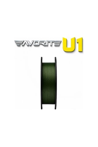 Favorıte U1 Pe X4 150m 0.121mm Koyu Yeşil Aji Lrf İp Misina - Standart