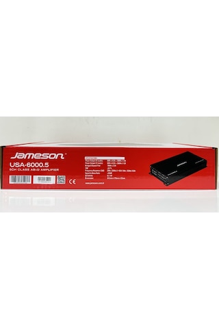 Jameson Amfi Ses Ve Bass 5 Kanal 6000w 4x60 1x200rms