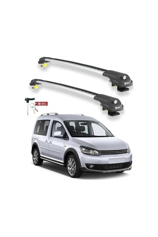 Turtle Volkswagen Caddy 2k 2003-2019 Ara Atkı Air1 Gri