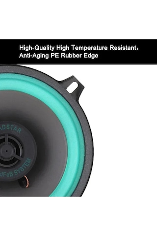 Liangmei 4 Inç Evrensel Araba Koaksiyel Hoparlörler Hifi