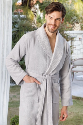 Camellia Happy Set Bornoz Takımı Gri-pembe Pembe - Gri