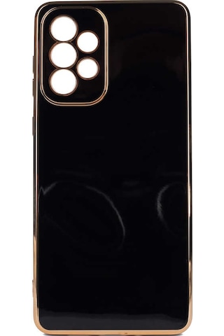 Zore Galaxy Uyumlu A73 Kılıf Bark Kapak - Siyah Siyah