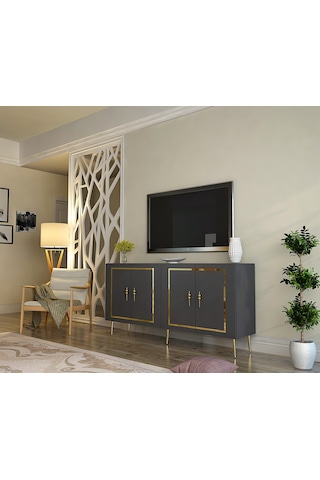 Pıeroct Kb150 Konsol Antrasit-altın