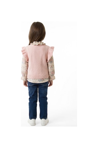 Xo Kids Kız Çocuk 3lu Alt Üst Takım 3-7 Yaş 4774 Pembe