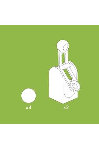 Hubelino Marble Run Gravity Hammer Genişletme Yapım Seti 6 Parça 420657