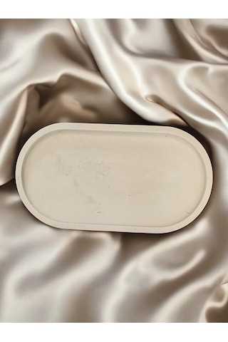 Bernami Biblo Pinterest Dekoratif Tabak Tepsi Oval Sunumluk, Beton Tekli Beyaz