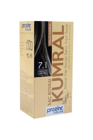 Prozinc Color Saç Boyası - 7.1 Ash Blonde Kumral