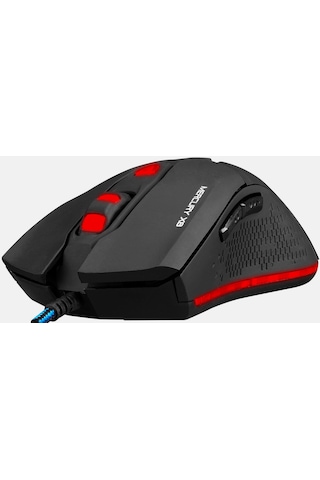 Everest Mercury X8 6D Oyuncu Işıklı Mouse