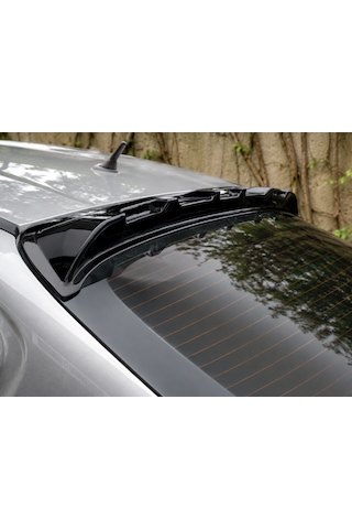 Fiat Egea Sedan Uyumlu 2015 Ve Üzeri Piano Black Arka Cam Üstü Spoiler Abs Plastik