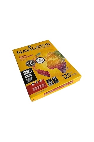 Navigator A4 Beyaz Fotokopi Kağıdı 120 G 1 Paket 250 Sayfa